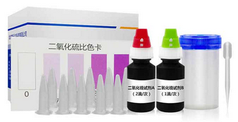 ZYD-EYHL/100次 二氧化硫速測(cè)盒（熏制泡椒類食品檢測(cè)）