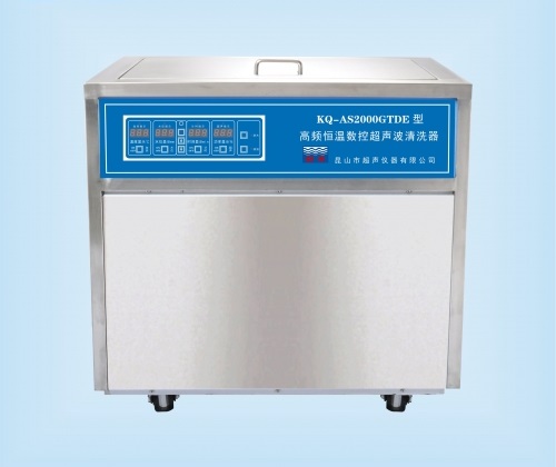 KQ-AS2000GTDE 落地式高頻恒溫?cái)?shù)控超聲波清洗器