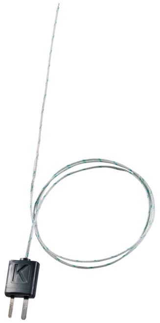德圖 TESTO 柔性熱電偶 - 帶 K 型熱電偶溫度傳感器（玻璃絲）