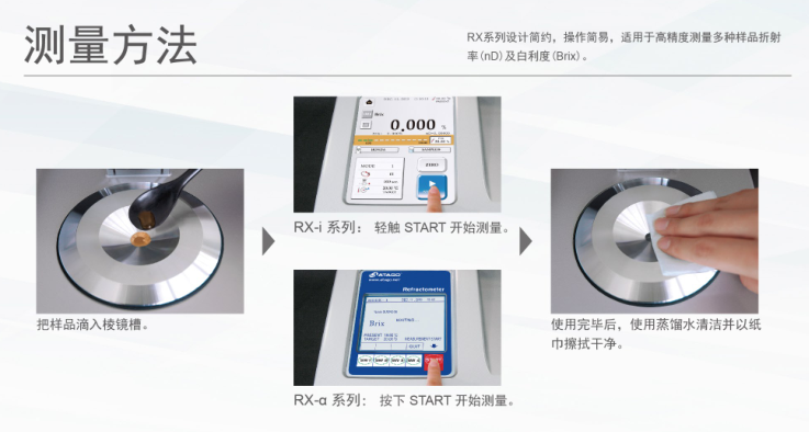 ATAGO（愛拓）全自動折光儀-RX-α系列