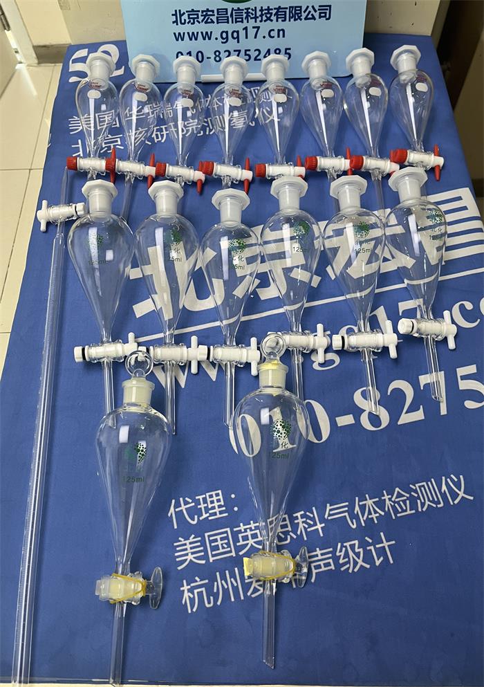 四氟結(jié)門分液漏斗125ml 