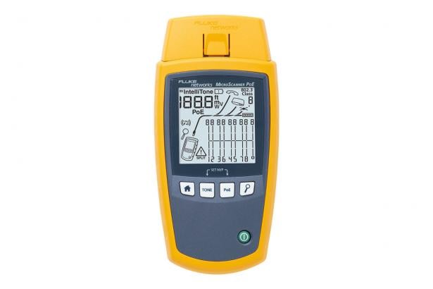 福祿克 Fluke Networks MicroScanner? PoE 工業以太網線纜驗測儀