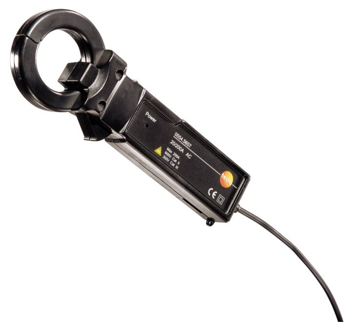 德圖 TESTO 用于測量壓縮機電流消耗的鉗型表 - 帶可切換的測量范圍