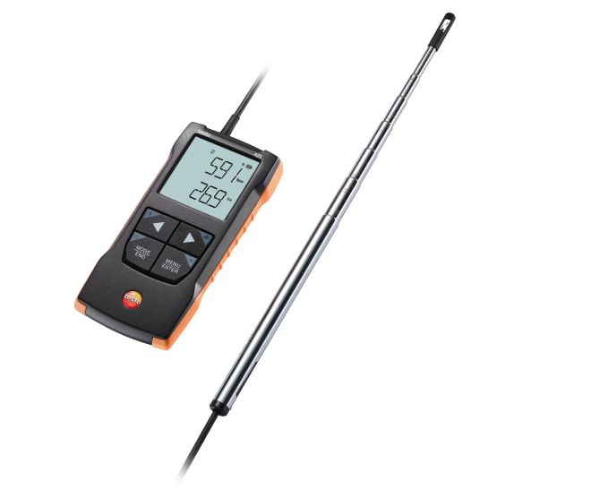 德圖 testo 425 - 數字熱線風速計，可連接APP
