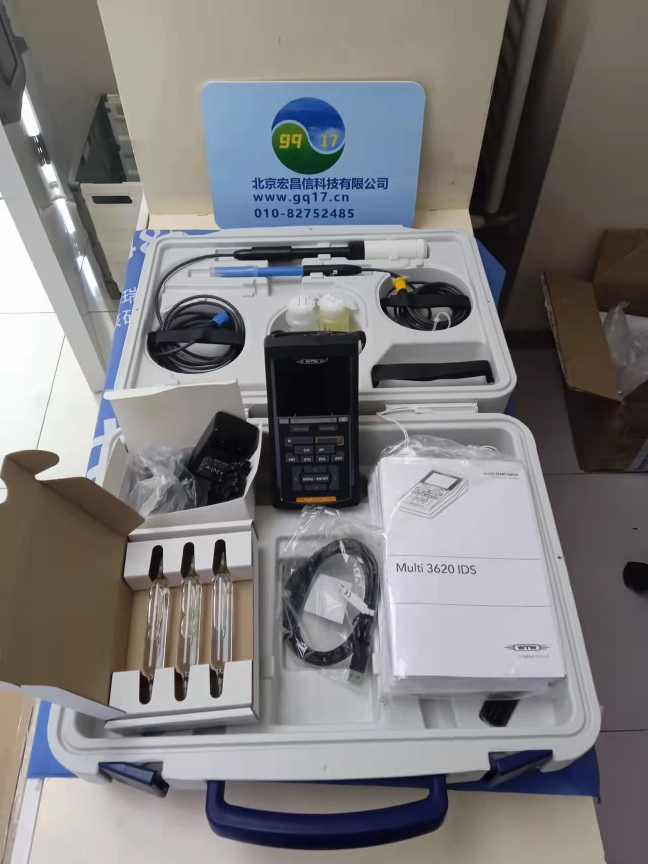 德國WTW-MultiLine Multi 3620IDS便攜式PH/ORP/電導率/溶解氧/濁度多參數水質檢測分析儀