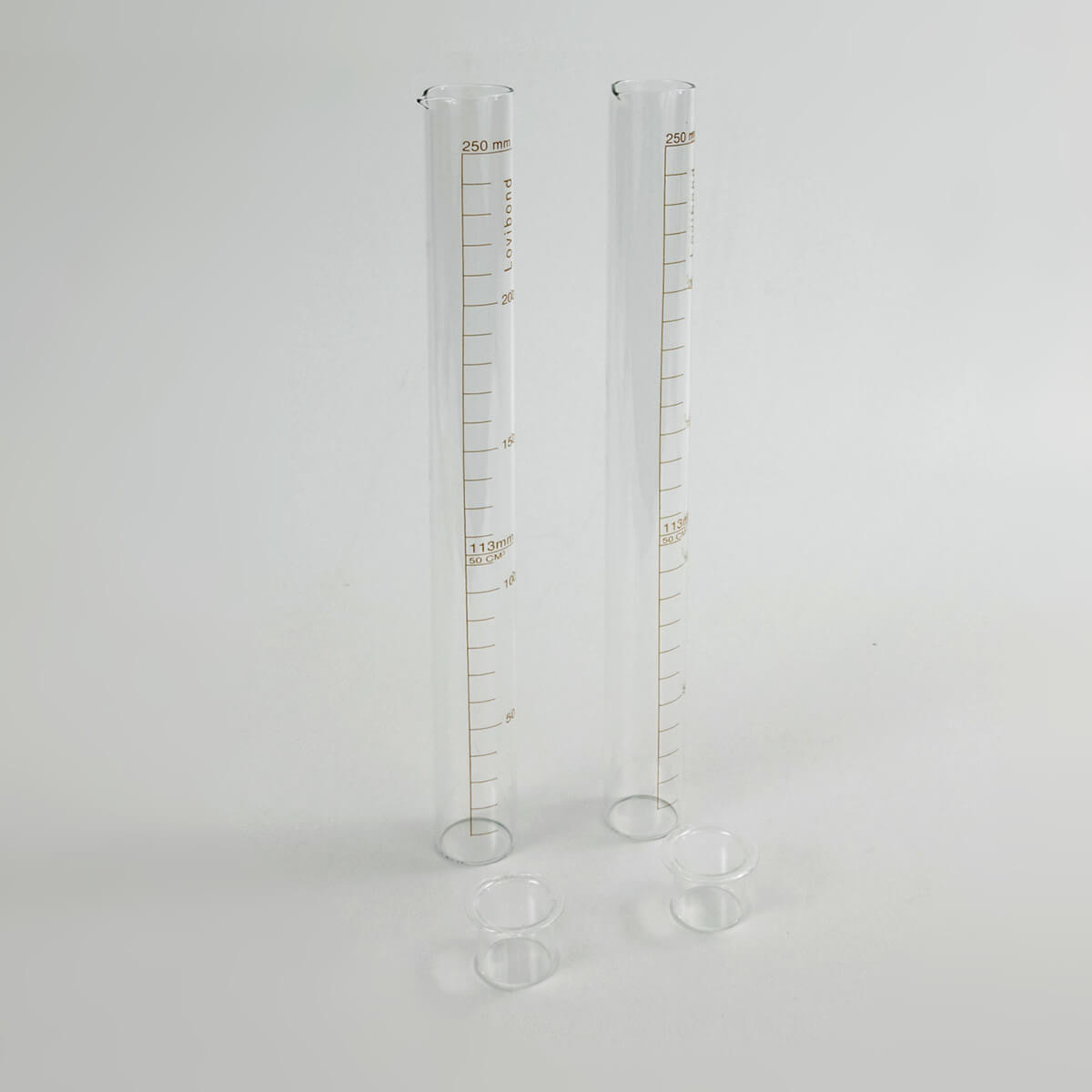 專用光學玻璃比色管 光程：250mm圖1